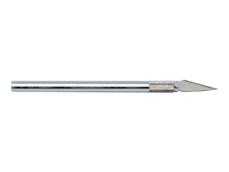 Metal tool with a blade on a white background | Scalpel for Wax Jewelry making