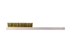 Brass Brush with Wooden Handle