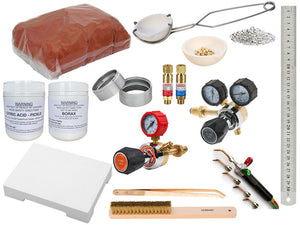 Complete Delft Clay Casting Kit with Smith Little Torch | Jewellery Supplies Australia