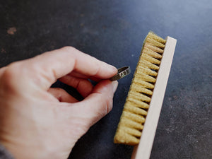 German Brass Brush | Soldering Tools