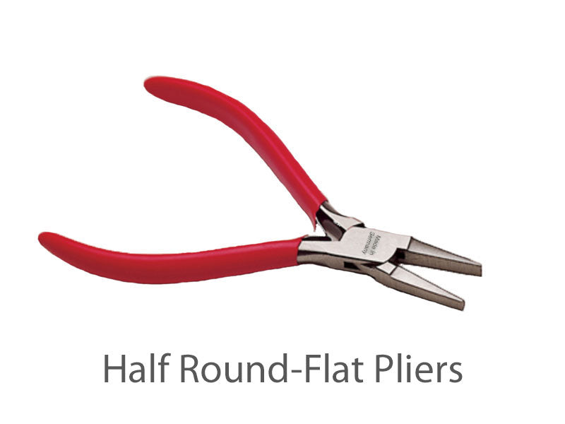 Flat nose/half round pliers | Jewellery Supplies Online Australia