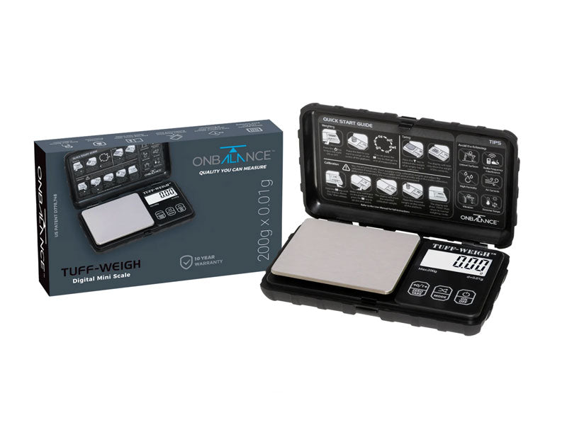 On Balance Tuff-weigh digital Scale Black | Jewelry Making Supplies