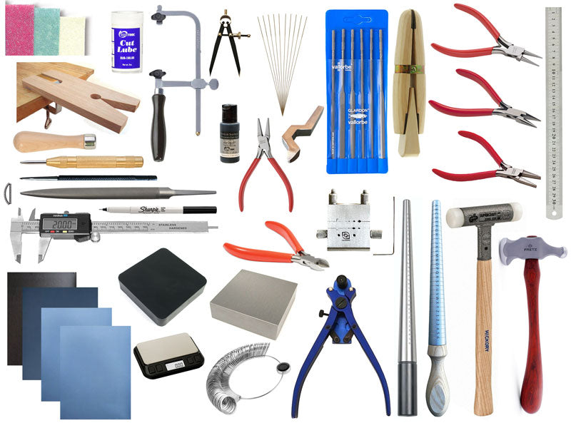Pod Jewellery Premium Tool Starter Kit, a 43 piece jewellery making kit for setting up a bench