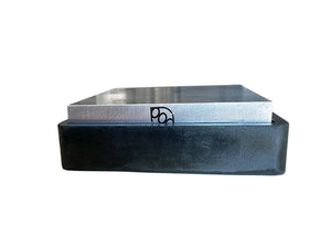 Pod Jewellery Steel and Rubbe Bench Block | Australian Jewellery Supplies