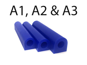 Matt Wax Tube Bundle of 3 - Blue | jewellery wax tools