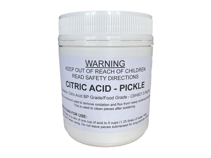 Citric acid pickle | jewellery making supplies