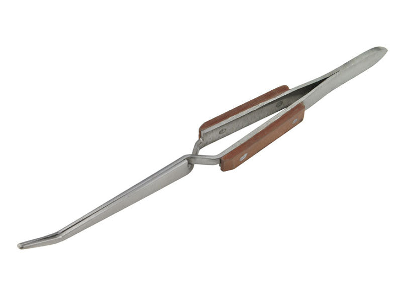 Cross locking curved tweezers | Australian Jewellery Supplies