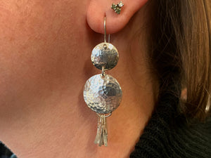 Earrings made in the Intensive Beginners Jewellery Short Course | Jewellery Making Course