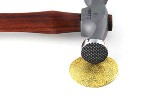 Fretz Sandstone Texture Hammer - HRM-22 | Australian Jewellery Supplies