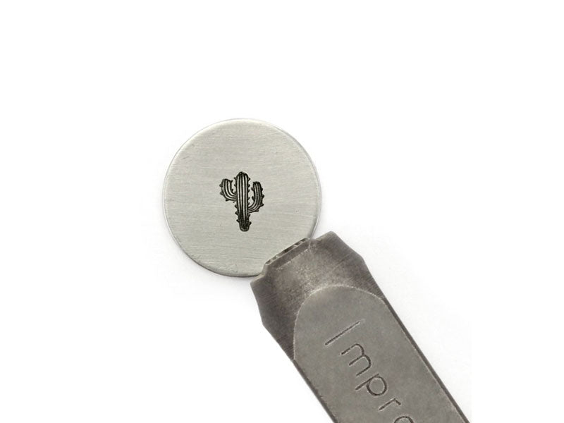 ImpressArt Cactus Metal Stamp | Jewelry Supplies Australia