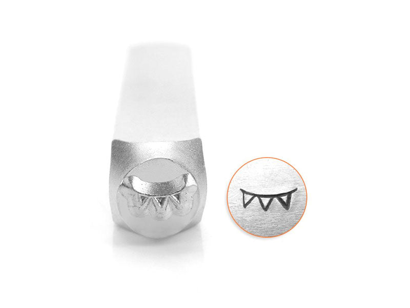 ImpressArt Curved Flag Border Metal Stamp | stamped metal