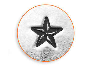 ImpressArt Nautical Star Signature Design Stamp - 6mm | Metal stamping