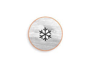ImpressArt Snowflake Signature Design Stamp - 3mm | Metal stamp