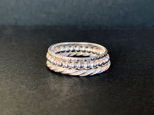 Sterling silver stacker rings | Intensive Beginners Jewellery Short Course