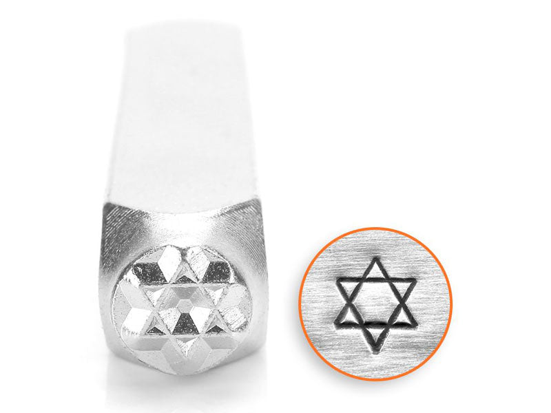 Jewish Star of David metal stamp | jewelry stamps