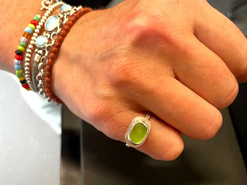 Stone Setting Cabochon Stones or Seaglass | jewellery making class