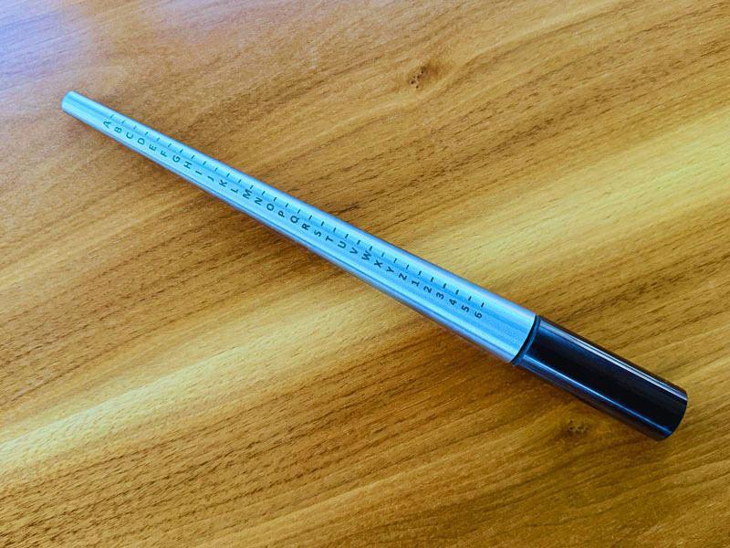 A-Z+6 Steel Jewellers Ring Mandrel