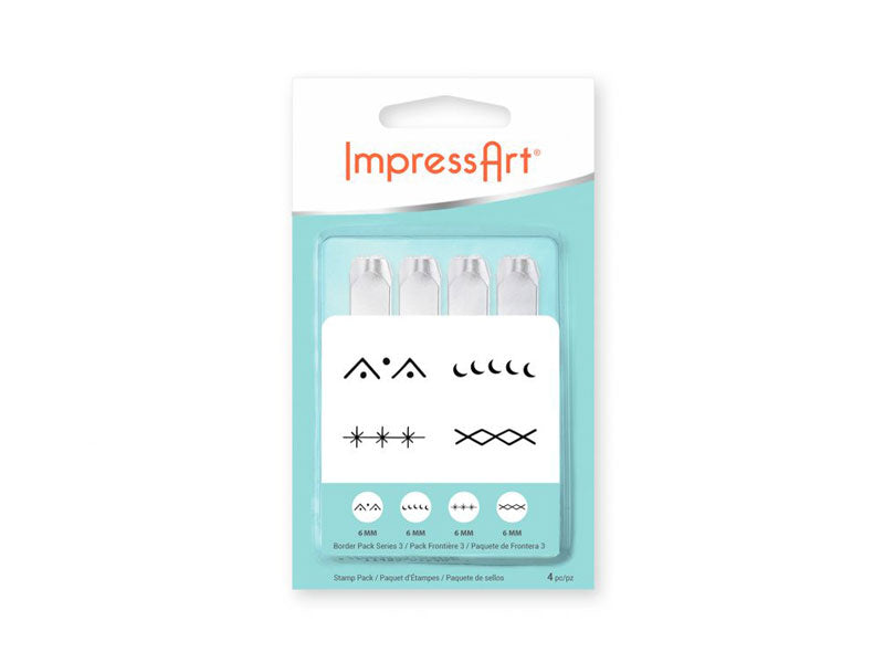 ImpressArt Border Metal Stamp Pack - Series 3