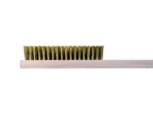 Brass Brush with Wooden Handle