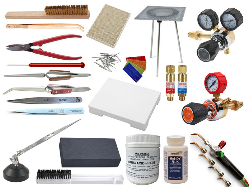Essential Soldering Tool Kit with Smith Little Torch. Jewellery Making Tool Kits
