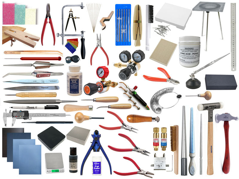 Pod Jewellery Deluxe Studio Pro Kit, a 73 piece jewellery making kit with the Smith Little Torch