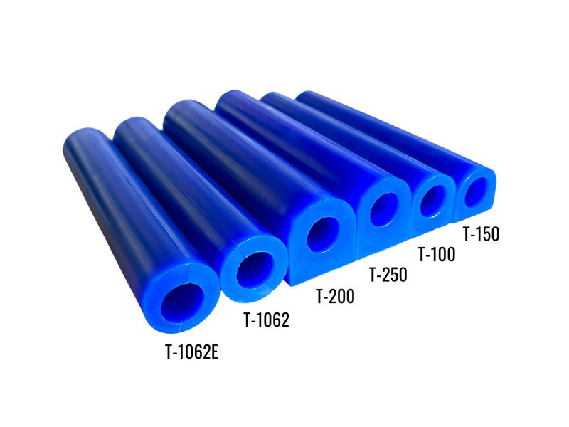 Ferris File-A-Wax Ring Round Off-Centre Hole Tube - Blue / T-1062E