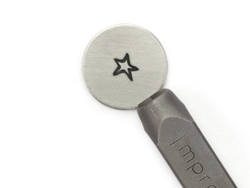 ImpressArt Angled Star Signature Design Stamp - 6mm