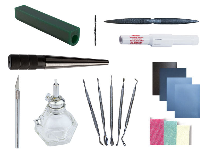 Lost Wax Starter Kit Minus Premium Tools on a white background | Lost Wax Tool Kit