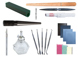 Lost Wax Starter Kit Minus Premium Tools on a white background | Lost Wax Tool Kit