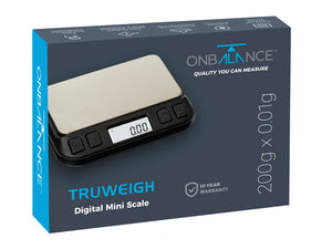 On Balance Truweigh Digital Mini Scale (200g x 0.01g)