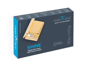 On Balance Shine Gold Digital Mini Scale (100g x 0.01g)