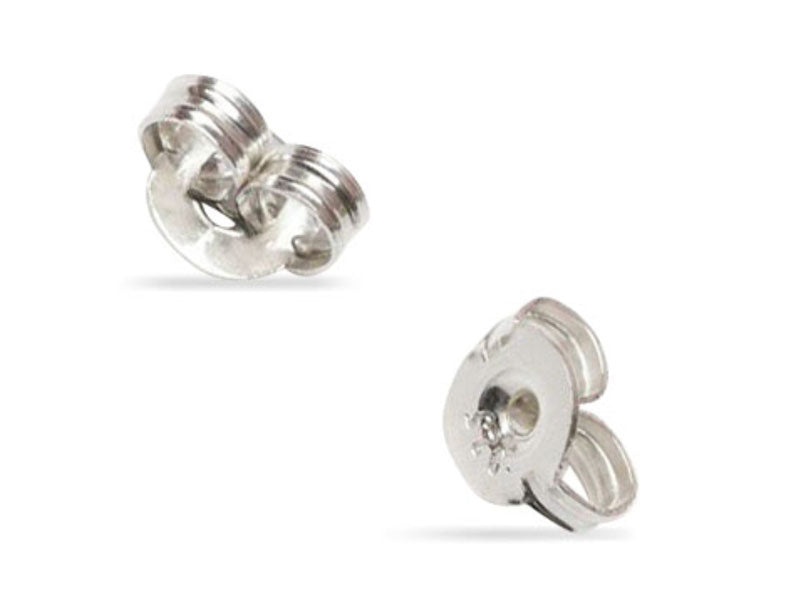 sterling silver Standard weight butterfly backs | earring findings jewellery