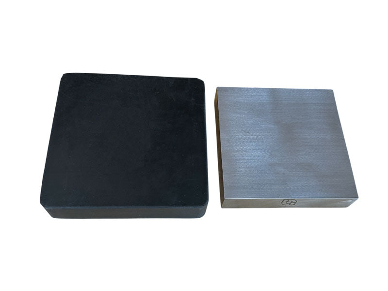 Pod Jewellery Steel Bench Block with Rubber Base