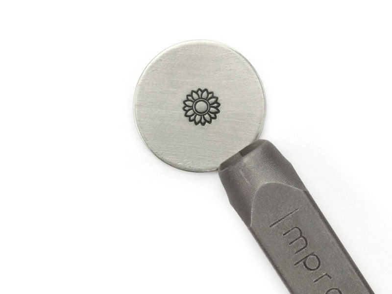 ImpressArt Sunflower Signature Design Stamp - 6mm