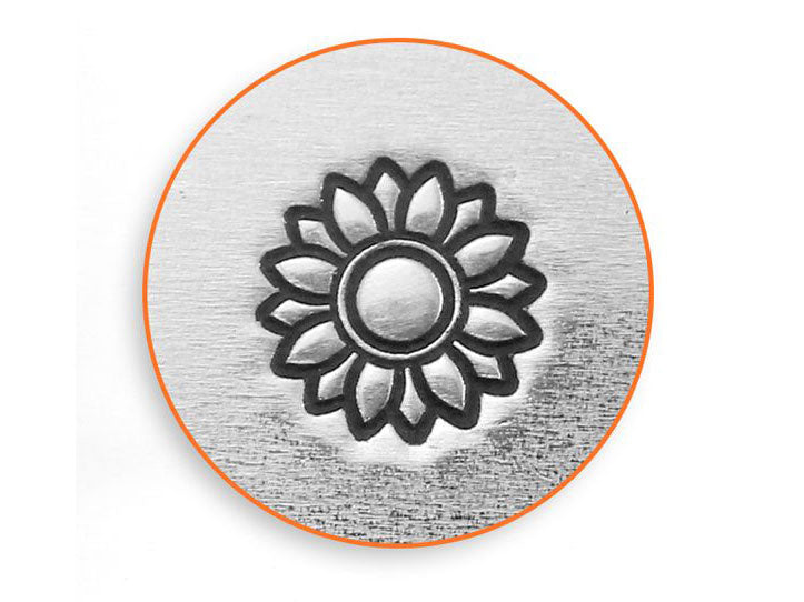 ImpressArt Sunflower Signature Design Stamp - 6mm