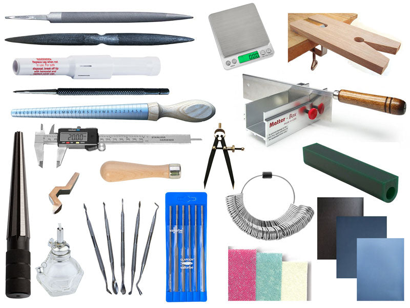 Ultimate Lost Wax Jewellery Tool Kit, a 34 piece lost wax casting kit with carving, sizing and finishing tools