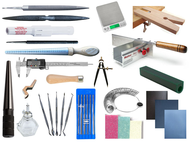 Ultimate Lost Wax Jewellery Tool Kit, a 34 piece lost wax casting kit with carving, sizing and finishing tools