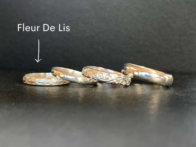 Fleur de lis recycled 925 silver wire | Australian jewellery supplies