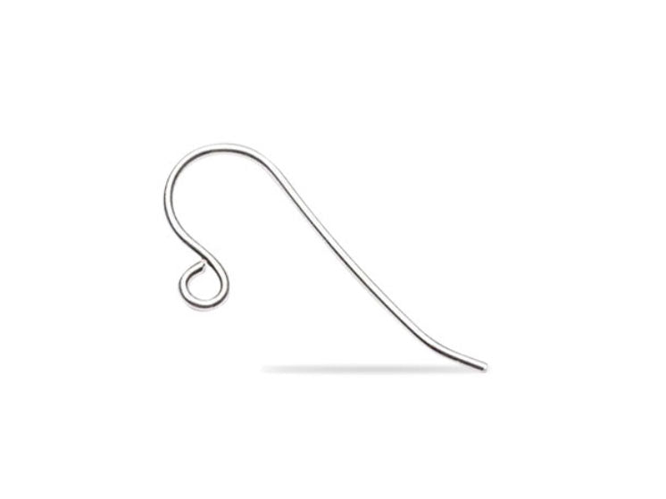 925 Silver Plain earring hooks | Earring findings Australia