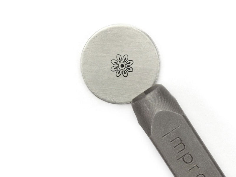 Floret signature design metal stamp | stamping metal