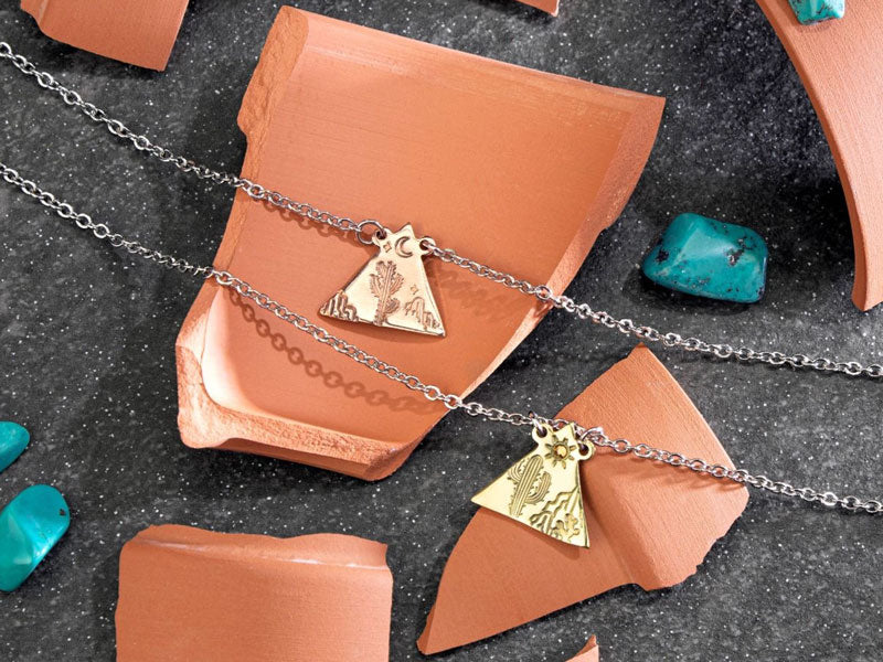 ImpressArt Cactus Metal Stamp | Jewelry Supplies Australia