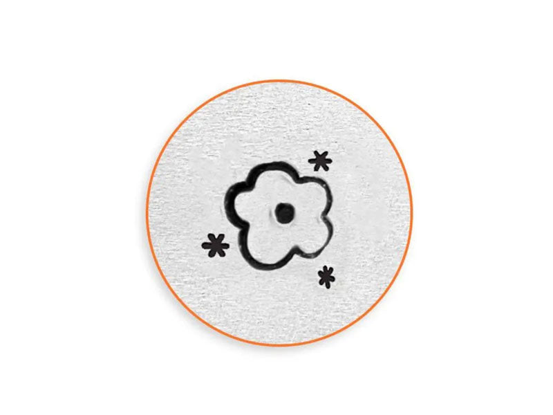 Flower texture design metal stamp | Jewelry tools