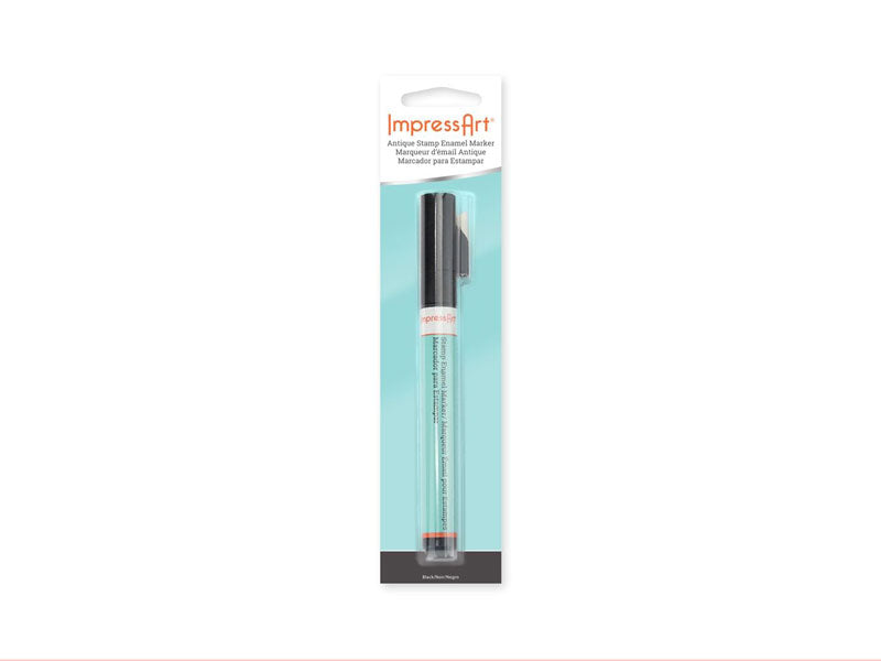 ImpressArt Black enamel Marker | Metal stamping 