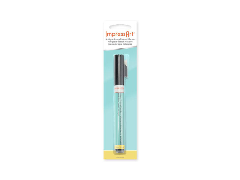 Impressart gold enamel marker | Metal stamping