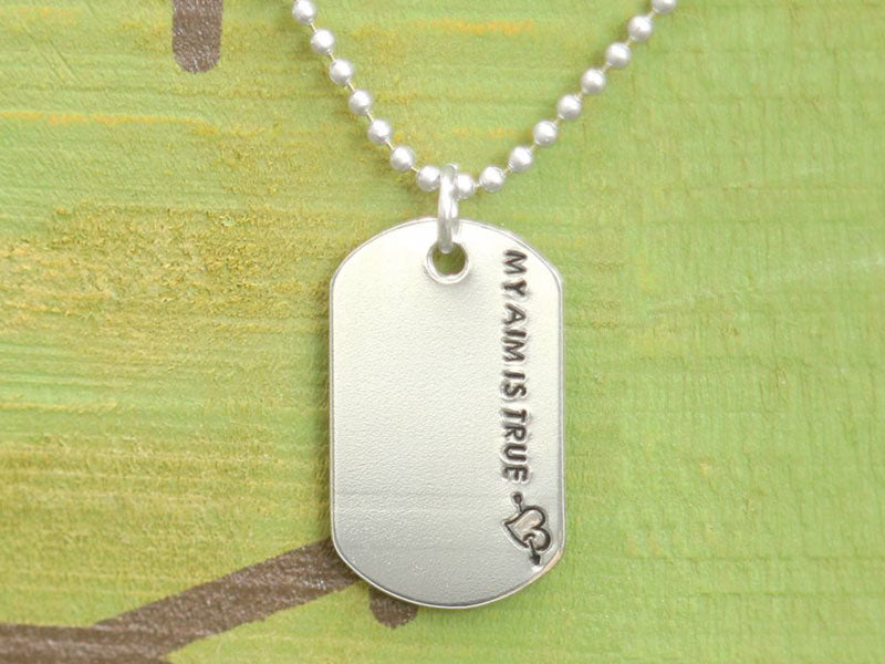 heart and arrow metal stamp