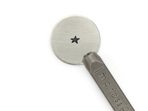 ImpressArt Angled Solid Star Jewellery Metal Stamp | metal stamping