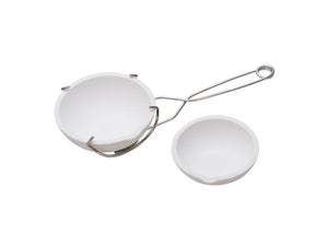 Large crucible set with WHIP holder for sand casting jewellery, cuttlefish casting and ingot pouring