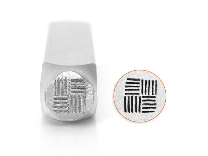 ImpressArt patchwork texture stamp | Jewellery Stamps