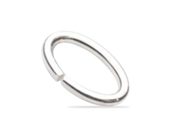 Sterling silver Oval Open Jump rings | Australian Jewellery Supplies