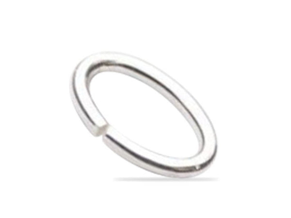 Sterling Silver Oval Jump Rings